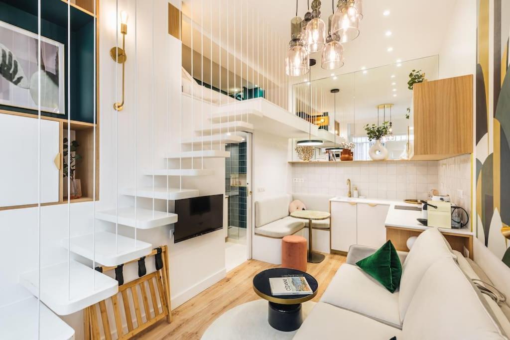 Bel Appartement D'Architecte Au Coeur De Párizs Kültér fotó